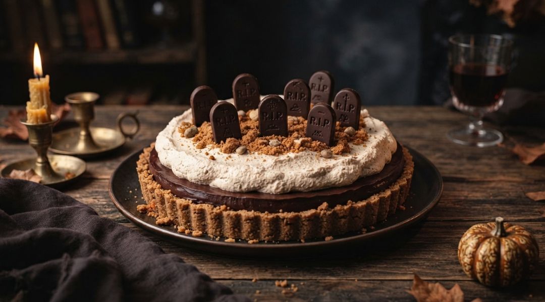 Tarte cimetière chocolat