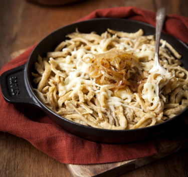 Späetzle e Späetzle au fromage Magimix.