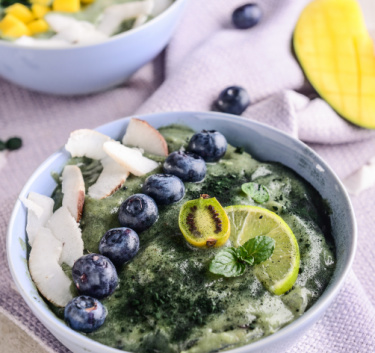 Green smoothie bowl Magimix.