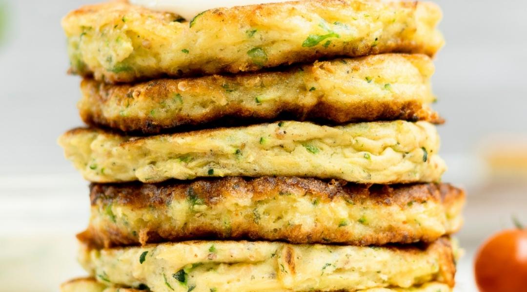 Courgette fritters recipe