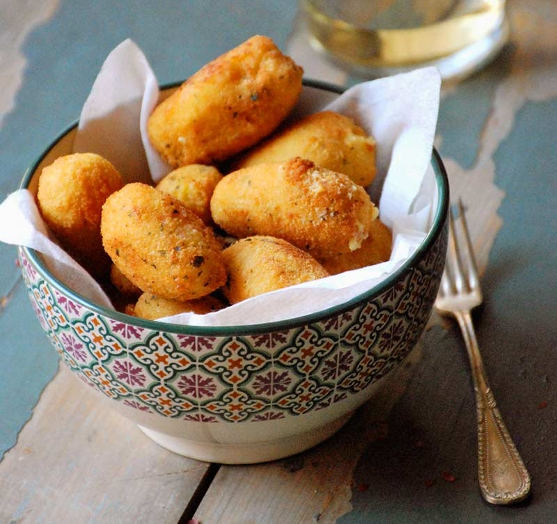 Croquetas de poulet Magimix.