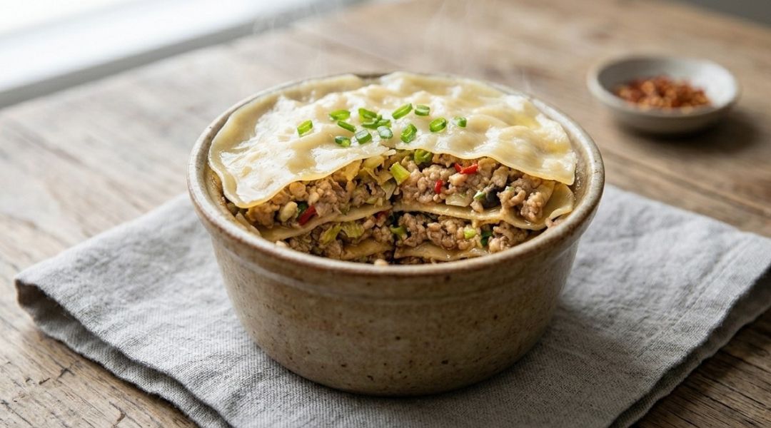 Dumpling Lasagna